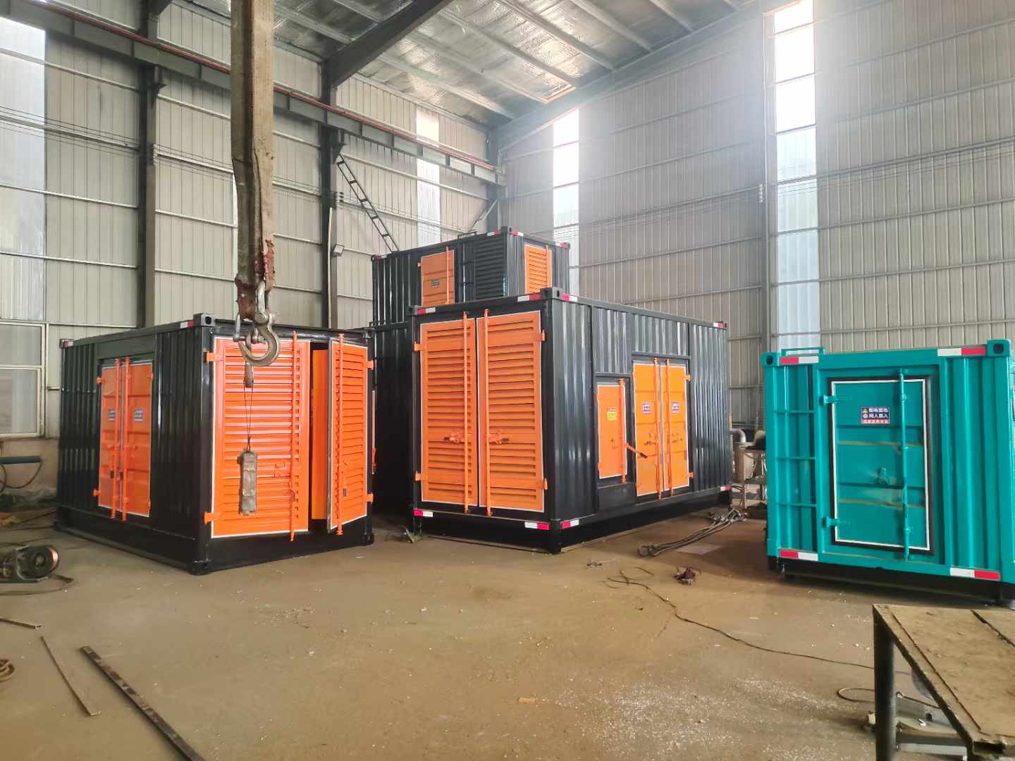 南皮500kw柴油发电机组可以带动多少功率设备？